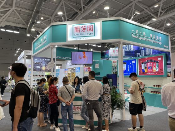 港式奶茶始祖兰芳园重磅亮相2021世界食品博览会，引万人在线围观