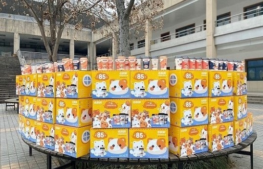 香飘飘践行社会公益，助力流浪动物温暖过冬